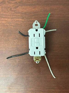 PREFAB Legrand Radiant 1597TRW GFCI Dup Self-Test Receptacle 15A 125VAC 60Hz (3) - Picture 1 of 4