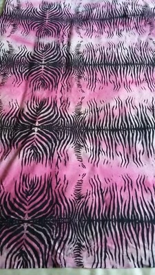 ANCIENNE PIECE TISSUS STRETCH COUPON TEXTILE 1970 VINTAGE DÉCORATION CONFECTION - Photo 1/4