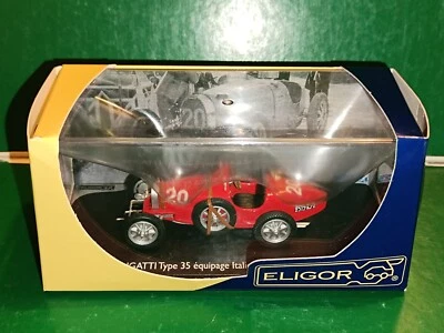 BUGATTI TYPE 35 équipage ITALIEN N°20 1/43 ELIGOR - Photo 1/3