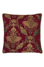 Shiraz  burgundy cushion covers by paoletti. 45cm x 45cm 