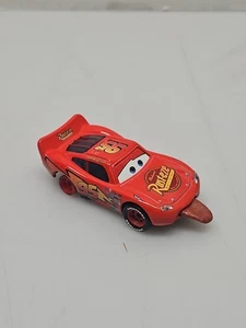 Disney Pixar Cars Finish Line Tongue Out Lightning McQueen - Picture 1 of 6