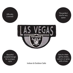 Las Vegas Raiders, Shaped Coir - Picture 1 of 4