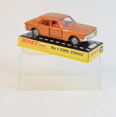 Dinky Toys 164 Mk 4 Ford Zodiac Virtually Mint/Nice box - Image 1 of 2