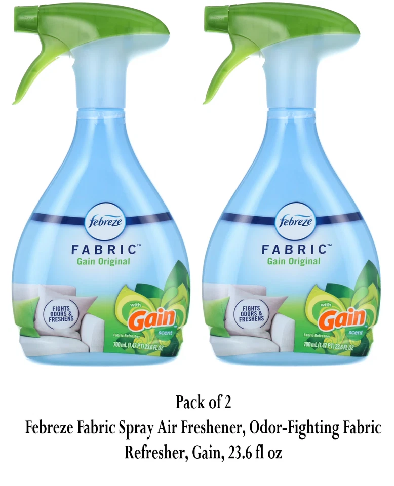Refrescador de tela antiolores Febreze con ganancia original 23,6 fl. oz (paquete de 2) Foto 1 de 1