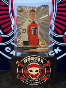 Serie Extendida 2024-25 UD Matvei Michkov 1ª Ronda Novatos Silver Outburst RC - Imagen 1 de 2