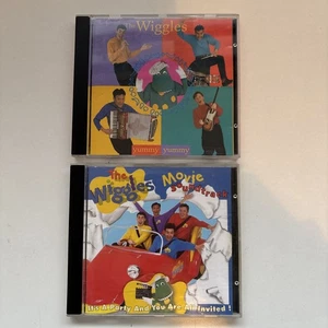 The Wiggles CD Bundle Yummy Yummy & Wiggles Movie Soundtrack Kids Music - Picture 1 of 13