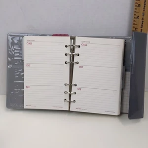Piccolo Mondo Saluti Data Book Contatti Organizzatore Planner Raccoglitore Grigio Vintage - Foto 1 di 7