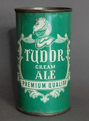 TUDOR CREAM ALE AÑOS 50 TAPA PLANA MEJOR ELABORACIÓN DE CERVEZA CHICAGO Foto 1 de 4