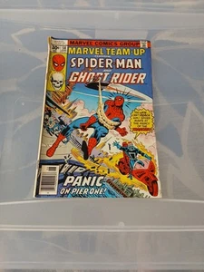Marvel Team Up #58 - Spider-Man and Ghost Rider (1977) - Newsstand - Picture 1 of 7
