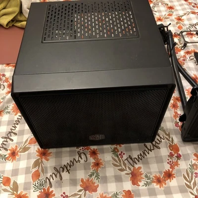 Cooler Master Elite 110 Mini-ITX PC Case Extremely Compact Supports Full ATX PSU - Image 1 of 4