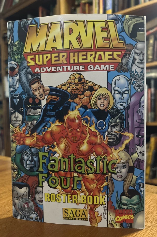 TSR Marvel Super Heroes - SAGA Fantastic Four - Roster Book VG+ - Image 1 of 4