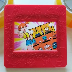 Pokemon Bilderrahmen Misty Pikachu Squirtle Clear Karte Meiji Nintendo Gebraucht - Bild 1 von 10