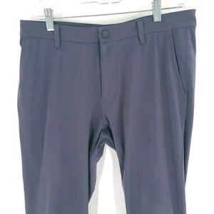 Rhone Pants Mens 32 x 29 Gray Commuter Pant Stretch Performance 100036 - Picture 1 of 12