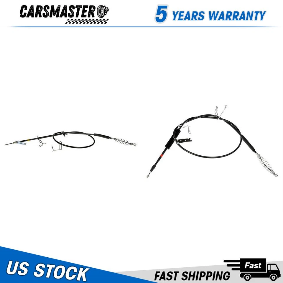 2x Cable de freno de estacionamiento trasero izquierdo trasero derecho para Ford F-250 Super Duty 2007~2009 Foto 1 de 1