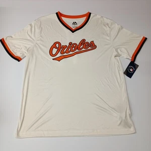 Baltimore Orioles White Men’s MLB Jersey Size XL XLarge Majestic - Picture 1 of 8