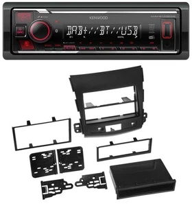 Kenwood Lenkrad Bluetooth USB DAB Autoradio für Mitsubishi Outlander 10-12 - Bild 1 von 10