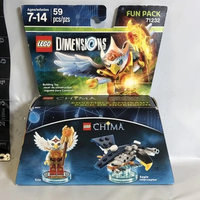 LEGO Dimensions Chima Eris & Eagle Interceptor Fun Pack 71232 - NUEVO SELLADO Foto 1 de 4