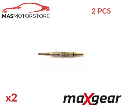 ENGINE GLOW PLUGS MAXGEAR 66-0004 2PCS A FOR AUDI A6,100,80,A4,C4,C3,B4,B5 - Image 1 of 4