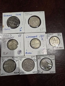 German Empire Silver (Some) Coins Lot (127) Mixed - Picture 1 of 4