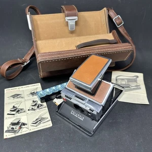 Polaroid SX-70 Land Camera Alpha 1 w Case - Not Tested - Excellent Cond- Vintage - Picture 1 of 18