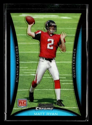 2008 Bowman Chrome Matt Ryan Refractor #BC59 Rookie Falcons UX5885 - Image 1 of 2