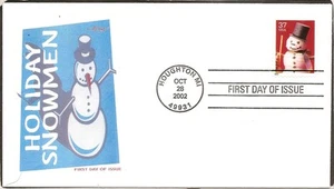 US SC # 3679 Christmas Snowmen FDC. Artmaster Cachet - Picture 1 of 1