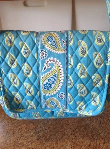 Vera Bradley "Lindsay" BERMUDA BLAU - NEU MIT ETIKETT - CROSS BODY HANDTASCHE - Bild 1 von 8