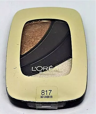 L'Oreal Colour Riche Eye Shadow Quad #817 So Over It! Discontinued Fast Ship USA - Image 1 of 3
