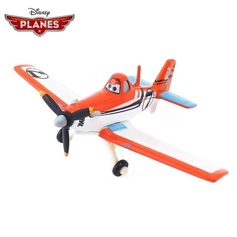 Disney Movie Planes No.7 Dusty  Diecast Model Loose 1:45 Original Kids Toy Loose Cover
