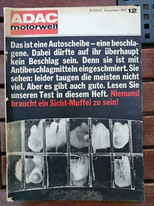uraltes Magazin ADAC Motorwelt Nr. 12, 12/1966 Automagazin  - Bild 1 von 1