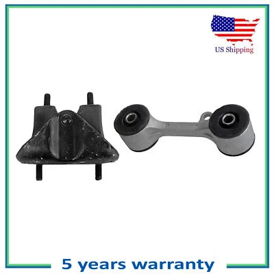 Torque Strut & Trans Mount 2PCS Set For 1990-1992 Buick Regal Limited 3.8L FWD — 第 1/4 张图片