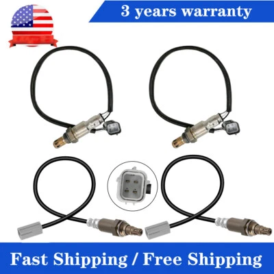 4PCS Up+Downstream O2 Oxygen Sensor For 2007 Infiniti G35 3.5L V6 Engine :VQ35HR - Image 1 of 4