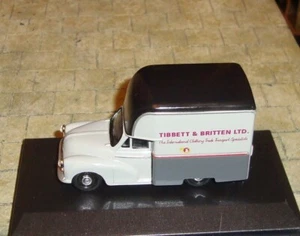 MORRIS MINOR HIGH ROOF VAN - TIBBETT & BRITTEN - 1:43 - OXFORD DIE-CAST - Picture 1 of 4