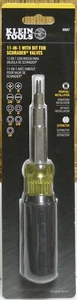Klein Tools 11-in-1 Screwdriver/Nut Driver With Schrade Valve Core Tool 32527 - Picture 1 of 1