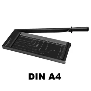 Papierschneider DIN A4 Hebelschneider Schneidemaschine Papier Schneidegerät - Bild 1 von 4