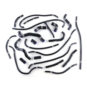 Manguera refrigerante radiador silicona Falco 22 piezas negra para Aprilia SL1000 1999-2004 - Imagen 1 de 11