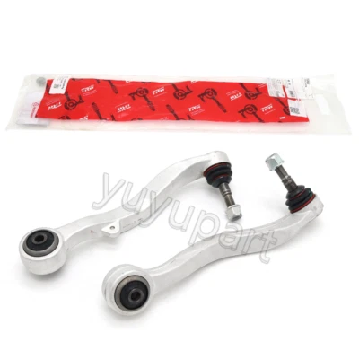 Genuine TRW 2x Front Lower Rearward Control Arm for BMW BMW 525i  530i 545i 550i - Image 1 of 4