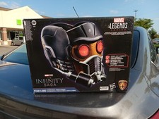 Hasbro Marvel Legends Series The Infinity Saga Star-Lord Premium Roleplay  Electronic Helmet