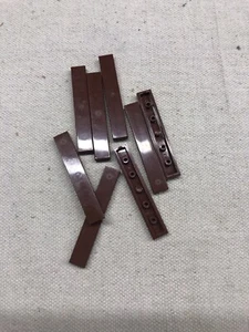 LEGO Parts - Reddish Brown 1 x 6 - No 6636 - QTY 8 - Picture 1 of 3
