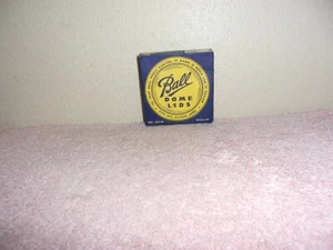 NEW VINTAGE ONE DOZEN IN ORIGINAL BOX BALL DOM LIDS IN ORIGINAL BOX, 1950s I - Picture 1 of 5