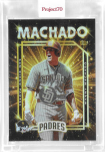 2022 Topps Project 70 Card 837 - Manny Machado Sket One FOIL 04/70 MYOSITIS ASC