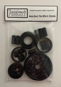 1994 Data East The Who's Tommy Pinball Wizard Pinball Machine Rubber Ring Kit - Picture 1 of 3