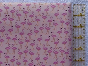 NUEVO Y DIFÍCIL DE ENCONTRAR Diseñador Novedad Exclusivo ROSA FLAMENCO TRAFFIC *100% Algodón FQ* - Imagen 1 de 1