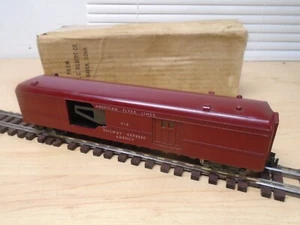 50s American Flyer S Ga 918 Operating Mail Car Works+Original Box - Picture 1 of 12
