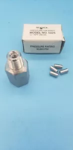 NOSHOK 5025 / 5025 (NEW IN BOX), 1/4" NPT 316 SS, 5 Snubber settings - Picture 1 of 3