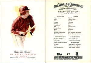 Stephen Drew 2007 Topps Allen & Ginter #5 Card *AutographDen*