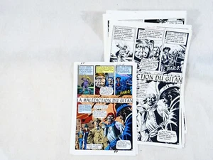 JONAH HEX - Lotto Di 10 Tavole Di Montaggio Originali + 10 Stampe A Colori - Picture 1 of 11