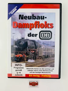 EISENBAHN KURIER DVD 8180 - Neubau - Dampfloks der DB - 58 min. - NUEVO! - Imagen 1 de 3