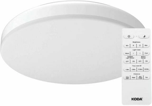 Winplus LTM 116583 Control & Motion Activated LED Ceiling Light with Remote