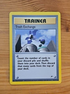 Pokemon TCG Trash Exchange Gym Heroes 126/132 Unlimited Common WOTC LP. - Picture 1 of 2